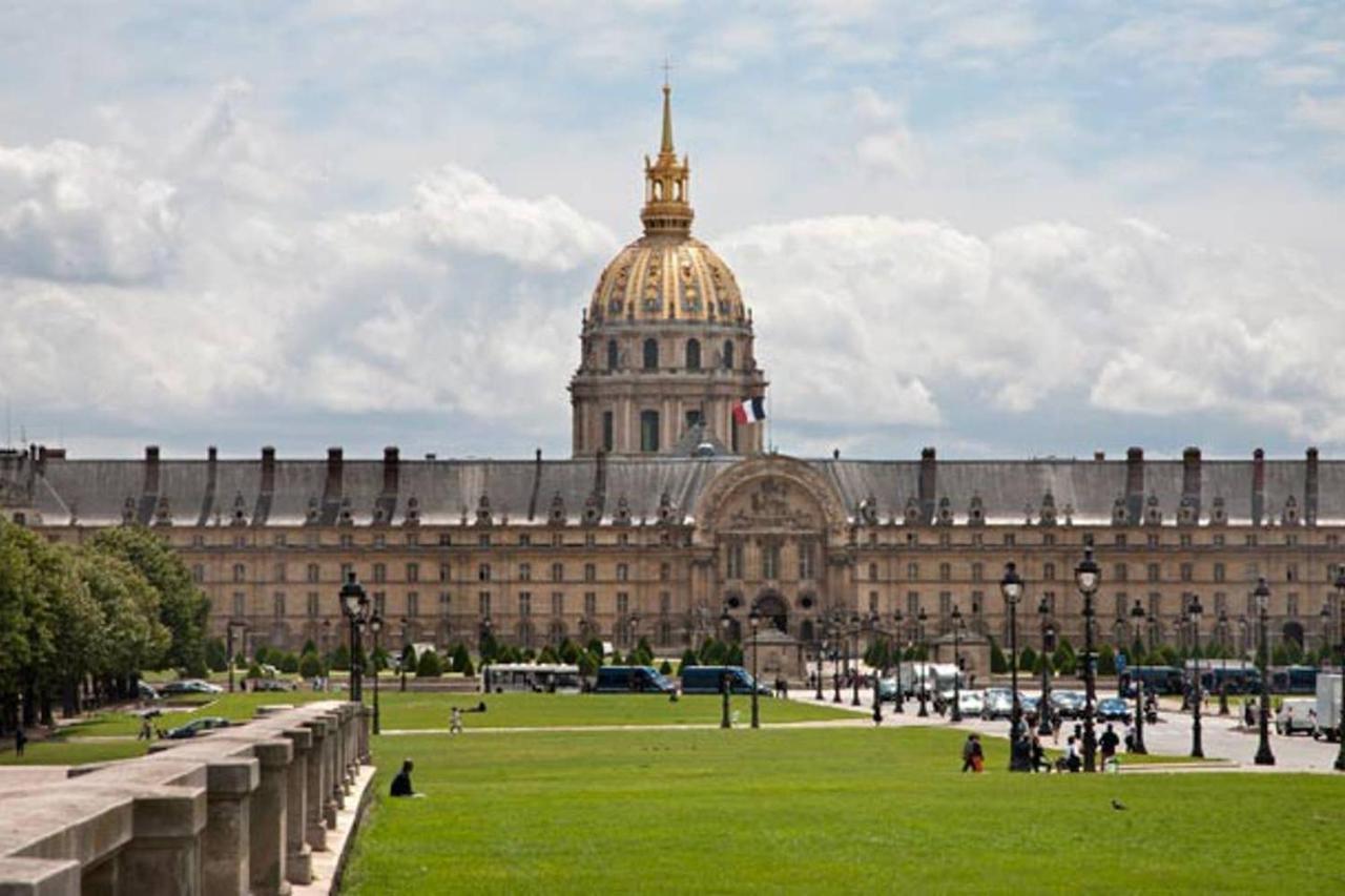 Modernized Studio - Meters From The Invalides Gardens Apartment Paris Exterior foto